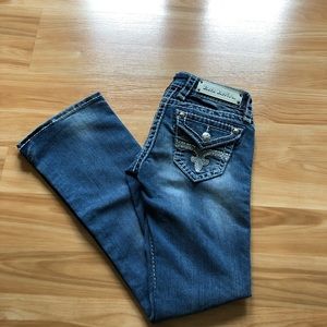 Size 25 Rock Revival Boot Cut Jeans